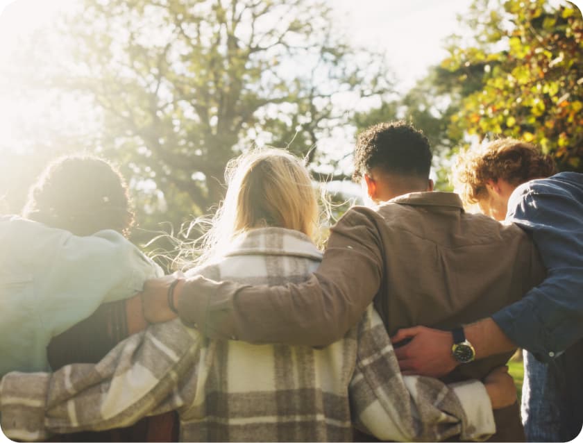 Employee Handbook - Mission Employee's Holding each others backs